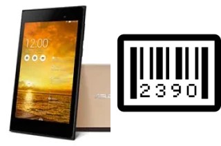 Cómo ver el número de serie en Asus Memo Pad 7 ME572C