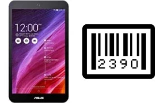 Cómo ver el número de serie en Asus Memo Pad 8 ME181C