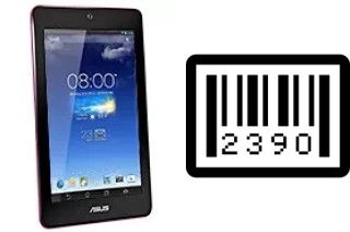 Cómo ver el número de serie en Asus Memo Pad HD7 8 GB