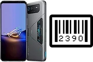 Cómo ver el número de serie en Asus ROG Phone 6D Ultimate