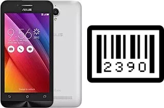 Cómo ver el número de serie en Asus Zenfone Go T500