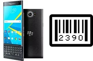 Cómo ver el número de serie en BlackBerry Priv