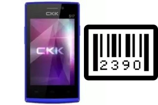 Cómo ver el número de serie en CKK-mobile CKK mobile S17