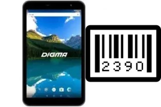 Cómo ver el número de serie en Digma Optima 8019N 4G