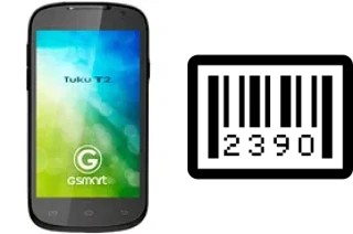 Cómo ver el número de serie en Gigabyte GSmart Tuku T2