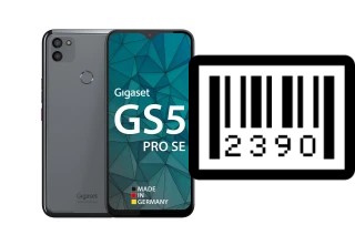 Cómo ver el número de serie en Gigaset GS5 PRO SE