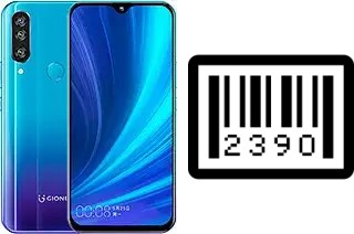 Cómo ver el número de serie en Gionee K6