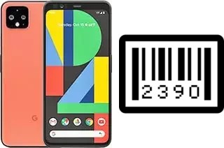 Cómo ver el número de serie en Google Pixel 4 XL