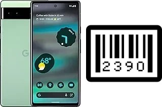 Cómo ver el número de serie en Google Pixel 6a