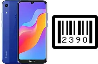 Cómo ver el número de serie en Honor 8A 2020