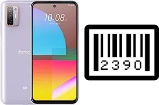 Cómo ver el número de serie en HTC Desire 21 Pro 5G