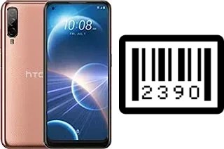 Cómo ver el número de serie en HTC Desire 22 Pro