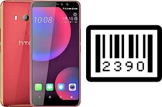 Cómo ver el número de serie en HTC U11 Eyes