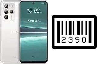 Cómo ver el número de serie en HTC U23 Pro