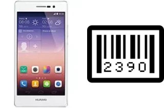 Cómo ver el número de serie en Huawei Ascend P7