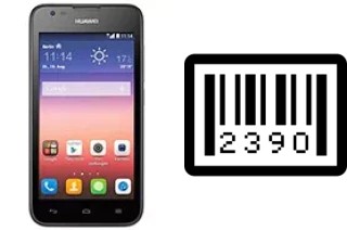 Cómo ver el número de serie en Huawei Ascend Y550