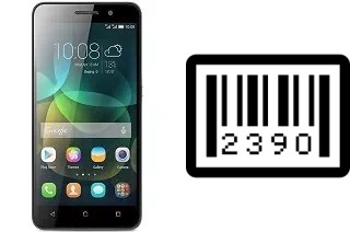 Cómo ver el número de serie en Huawei Honor 4C