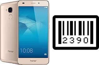 Cómo ver el número de serie en Huawei Honor 5c