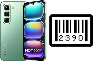 Cómo ver el número de serie en Infinix Hot 50