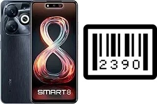 Cómo ver el número de serie en Infinix Smart 8 (India)