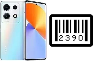 Cómo ver el número de serie en Infinix Note 30 VIP