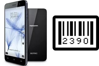 Cómo ver el número de serie en Karbonn Titanium Mach Two S360