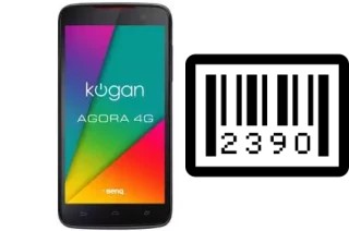 Cómo ver el número de serie en Kogan Agora 4G Plus