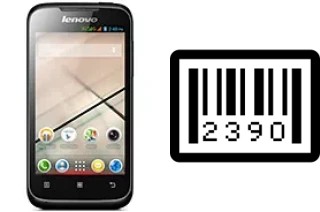 Cómo ver el número de serie en Lenovo A369i