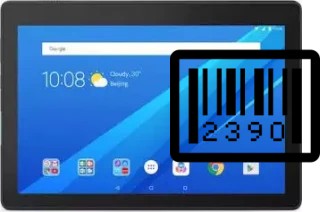 Cómo ver el número de serie en Lenovo Tab E10