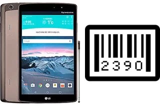 Cómo ver el número de serie en LG G Pad II 8.3 LTE