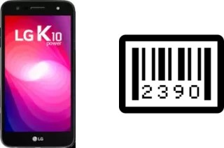 Cómo ver el número de serie en LG K10 Power