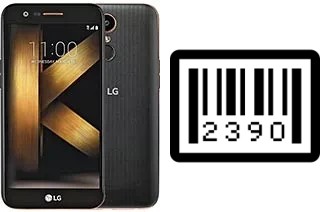 Cómo ver el número de serie en LG K20 plus