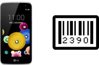 Cómo ver el número de serie en LG K4 LTE