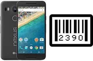 Cómo ver el número de serie en LG Nexus 5X