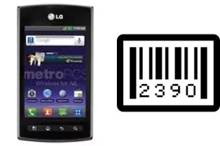 Cómo ver el número de serie en LG Optimus M+ MS695