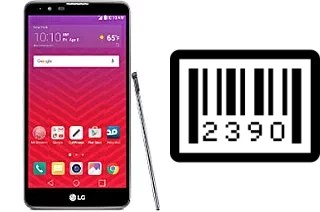 Cómo ver el número de serie en LG Stylo 2