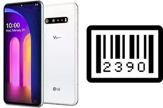 Cómo ver el número de serie en LG V60 ThinQ 5G