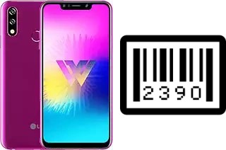 Cómo ver el número de serie en LG W10