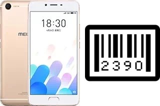 Cómo ver el número de serie en Meizu E2