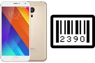 Cómo ver el número de serie en Meizu MX5e