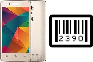 Cómo ver el número de serie en Micromax Brahat 2 Q402