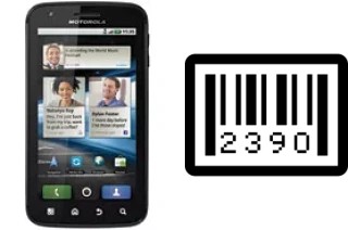 Cómo ver el número de serie en Motorola ATRIX
