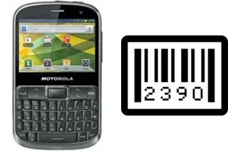 Cómo ver el número de serie en Motorola DEFY Pro