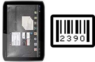 Cómo ver el número de serie en Motorola DROID XYBOARD 10.1 MZ617