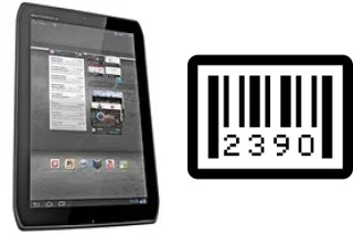 Cómo ver el número de serie en Motorola DROID XYBOARD 8.2 MZ609