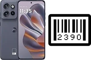 Cómo ver el número de serie en Motorola Edge 50 Neo
