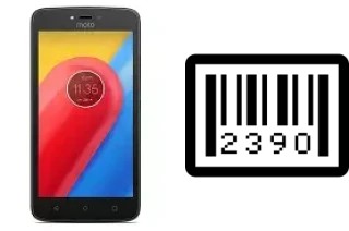 Cómo ver el número de serie en Motorola Moto C 4G