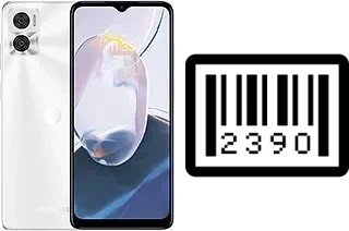 Cómo ver el número de serie en Motorola Moto E22i