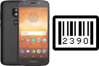 Cómo ver el número de serie en Motorola Moto E5 Play