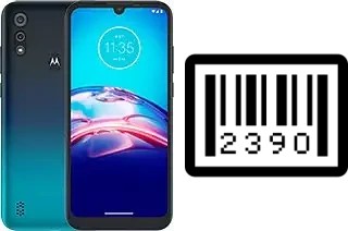 Cómo ver el número de serie en Motorola Moto E6s (2020)